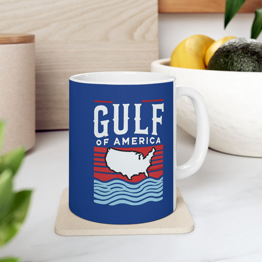 Gulf of America Coffee Mug – Patriotic and Bold 🌊🇺🇸