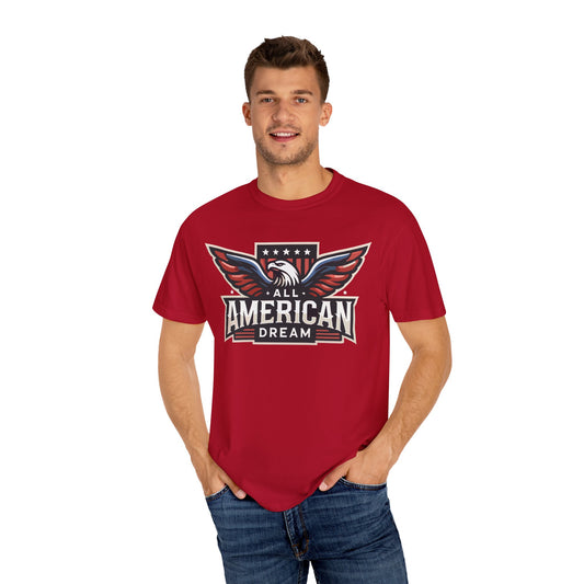 Bold Patriotic Eagle Design – All American Dream