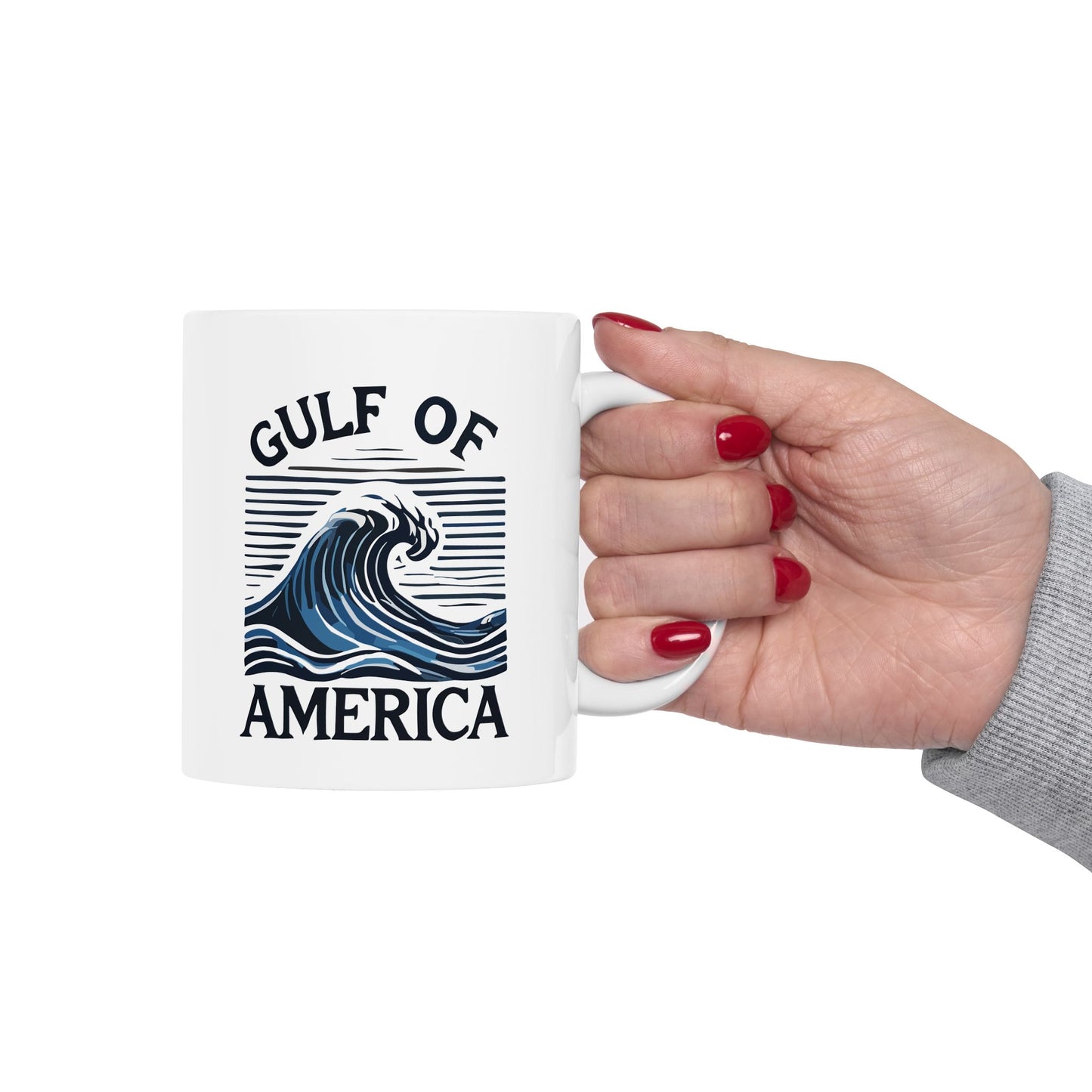 Gulf of America Coffee Mug – Bold Waves, Timeless Style 🌊